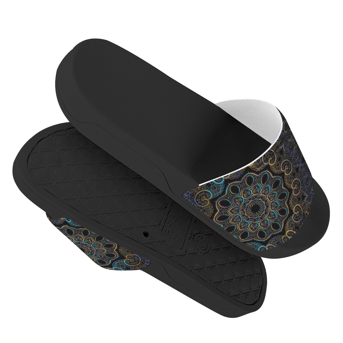 Mandala Custom Slide Shoes