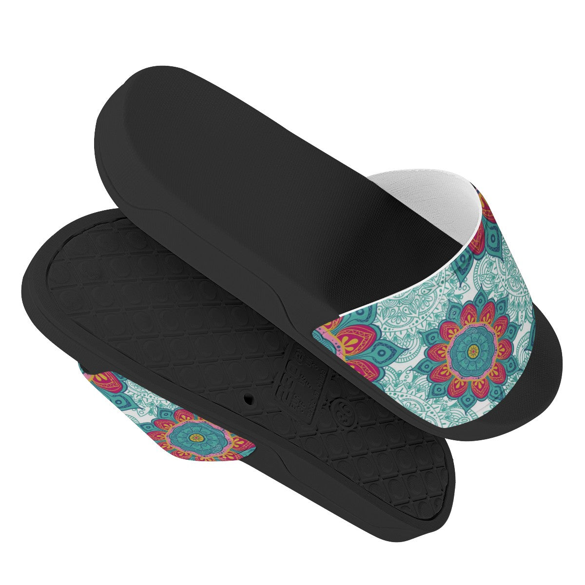 Mandala Custom Slide Shoes