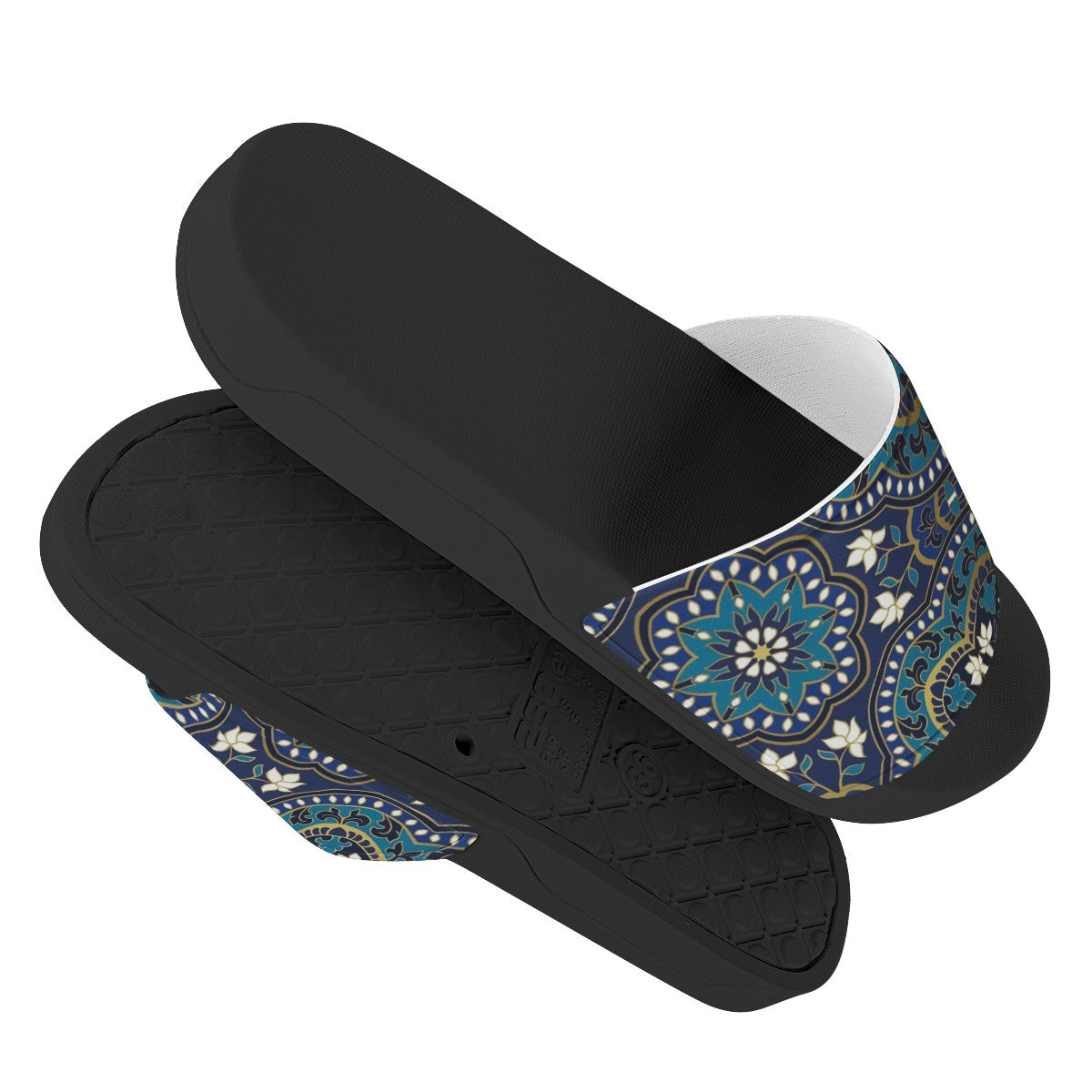 Mandala Custom Slide Shoes