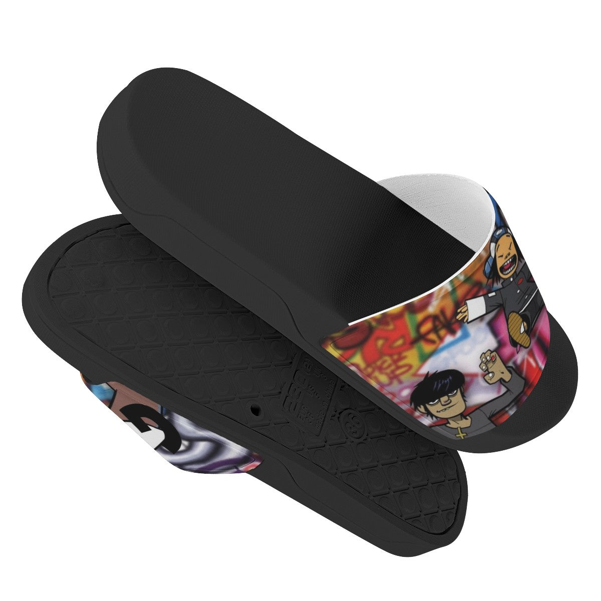 Gorillaz Custom Slide Shoes