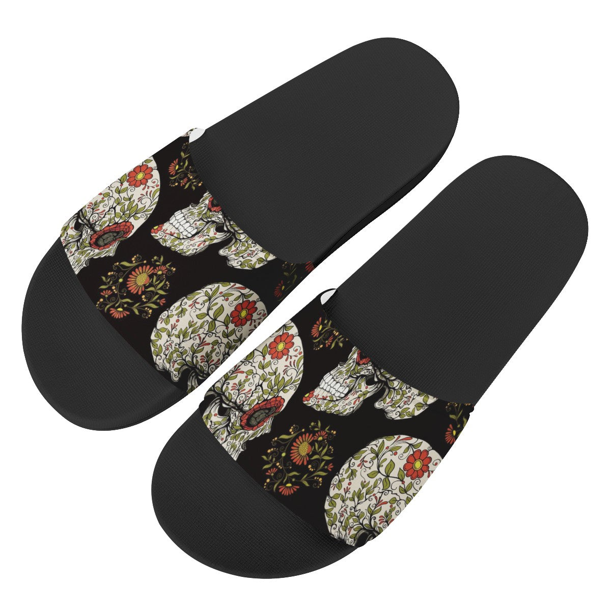 Skull Custom Slide Shoes