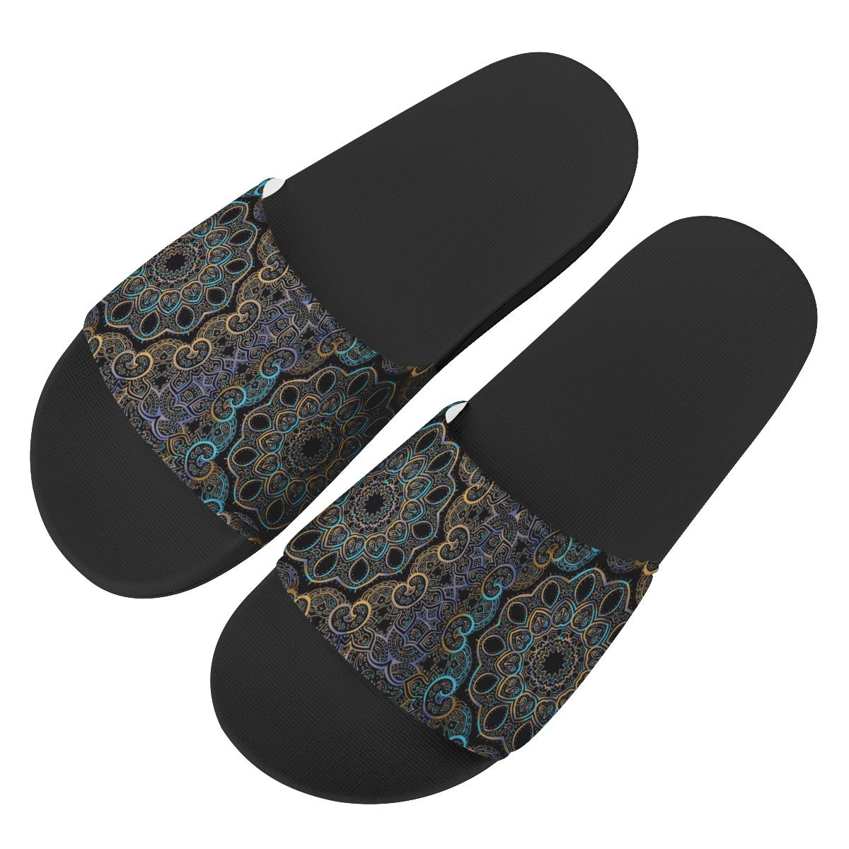 Mandala Custom Slide Shoes
