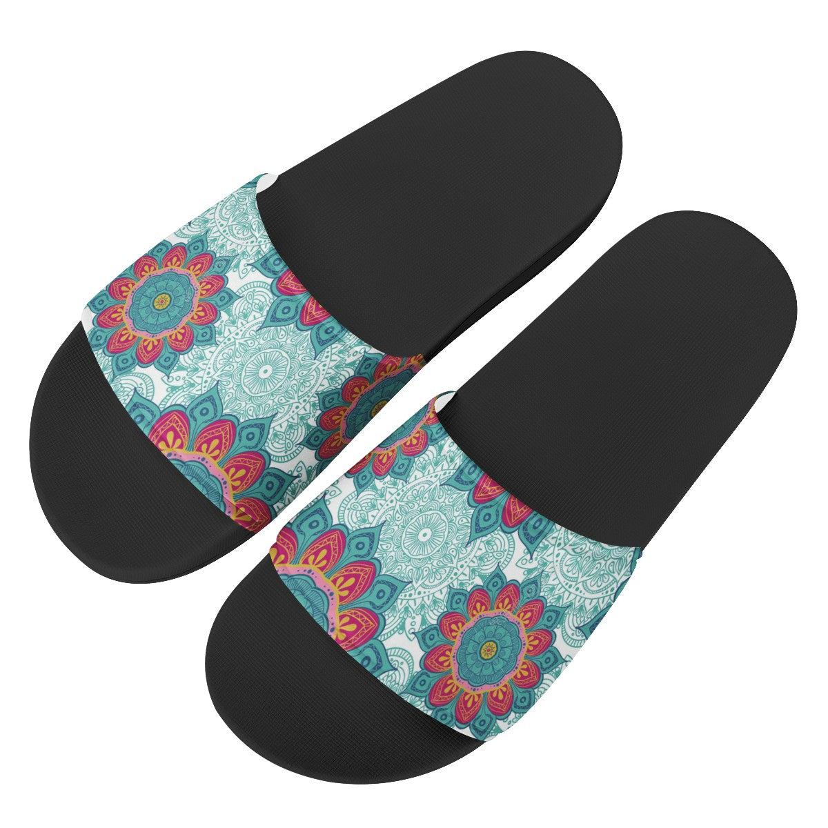 Mandala Custom Slide Shoes