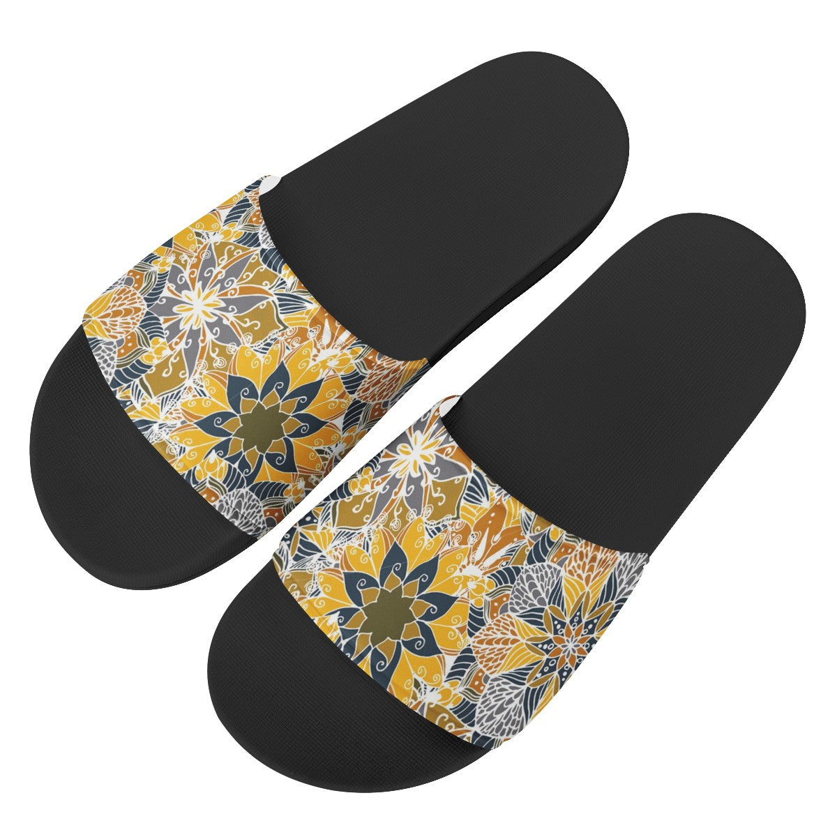 Mandala Custom Slide Shoes