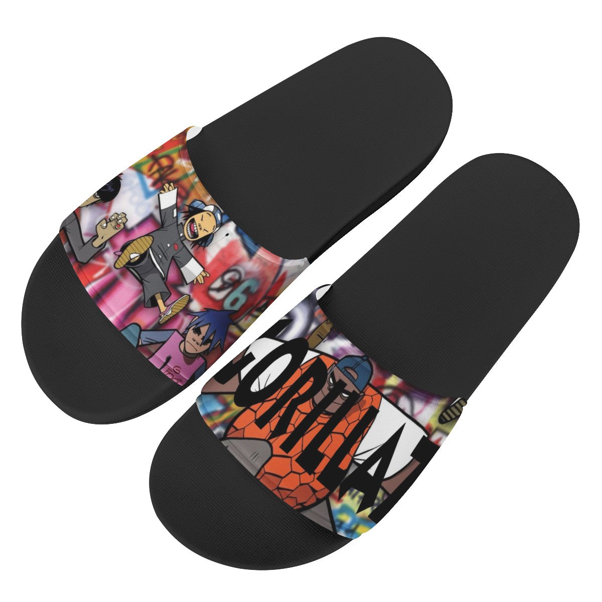 Gorillaz Custom Slide Shoes