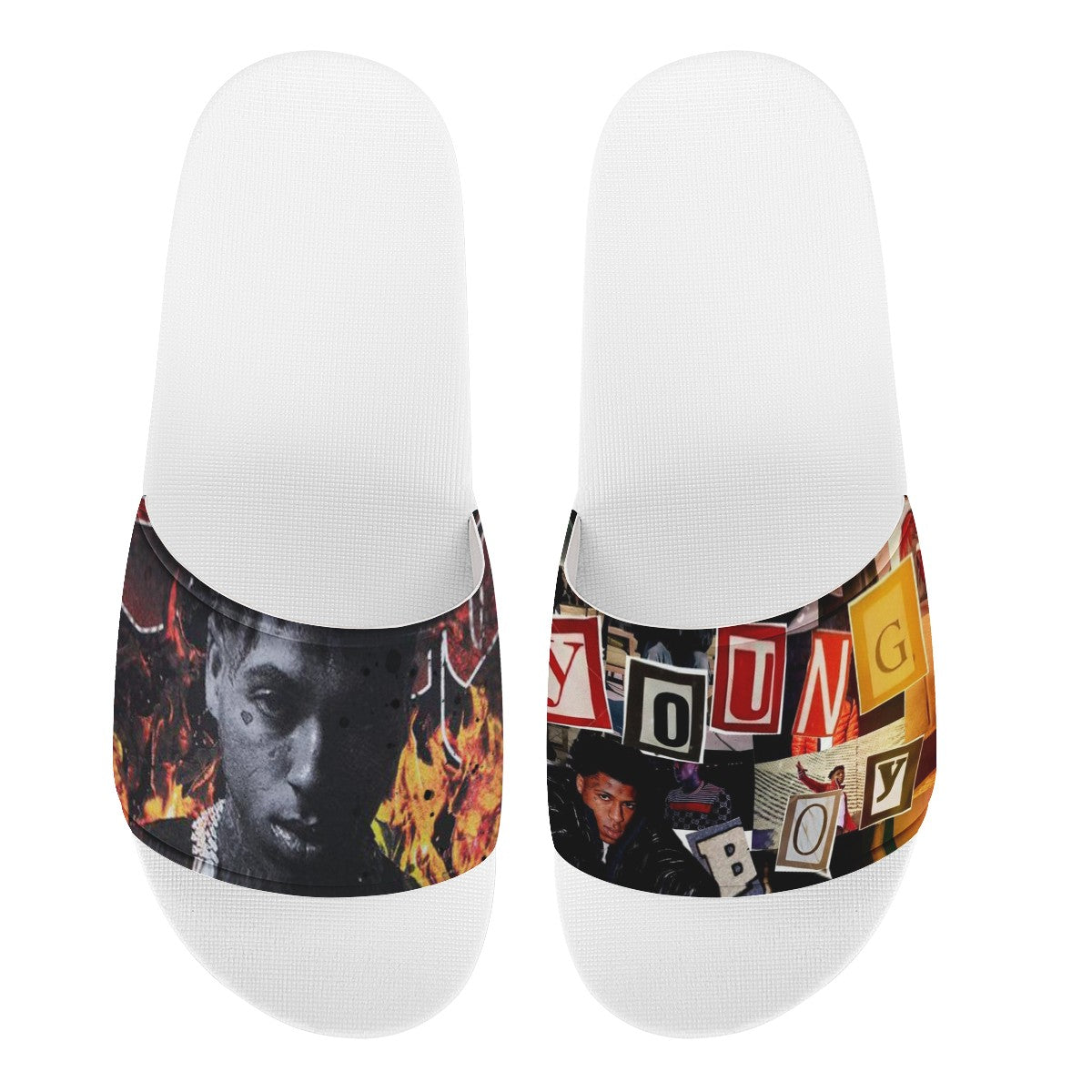 NBA Youngboy Never Broke Again Custom Slide Shoes