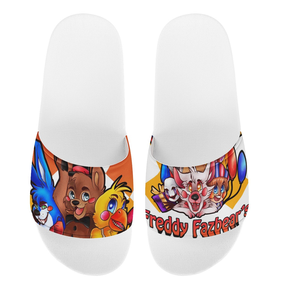 Five Nights At Freddy's Custom Slide Shoes