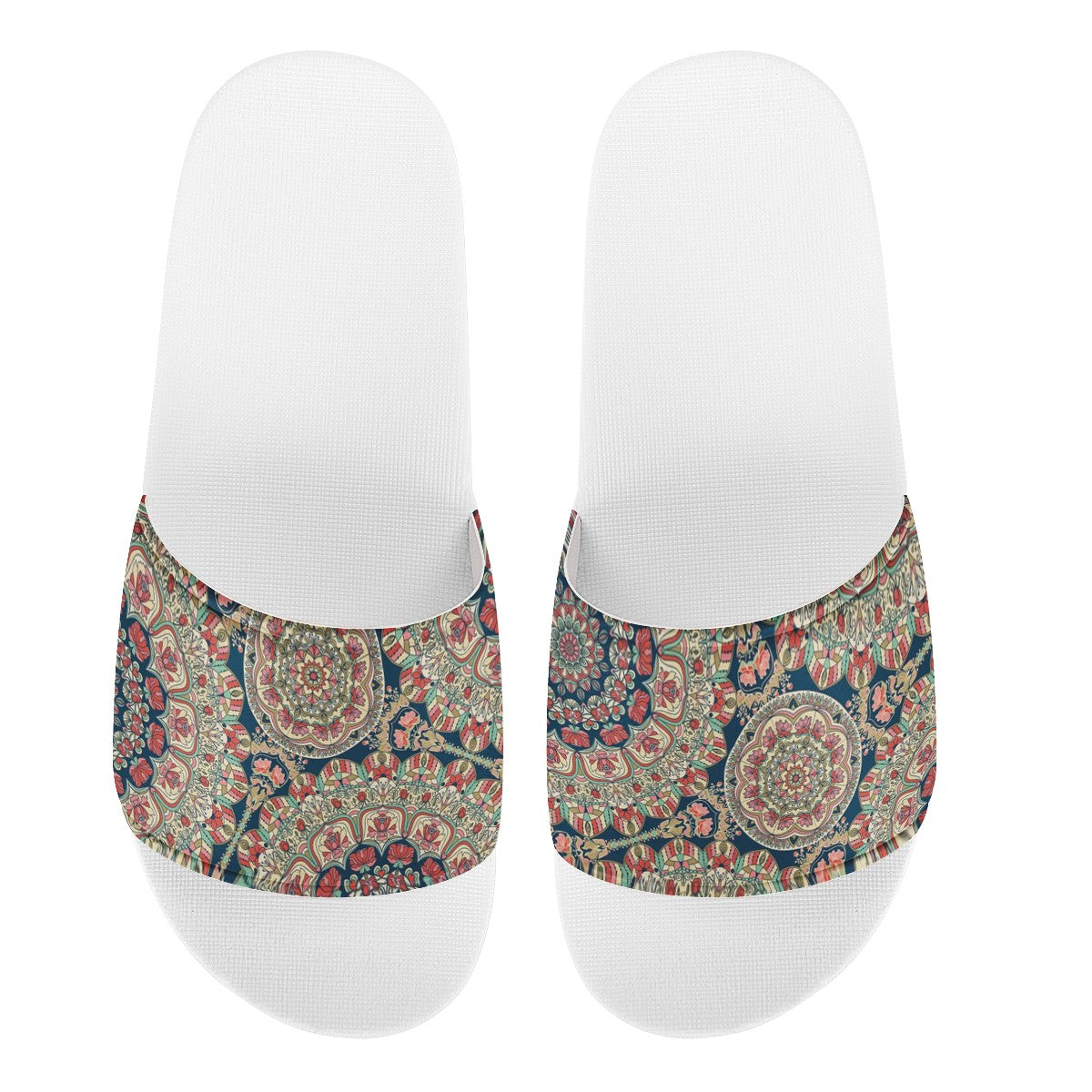 Mandala Custom Slide Shoes
