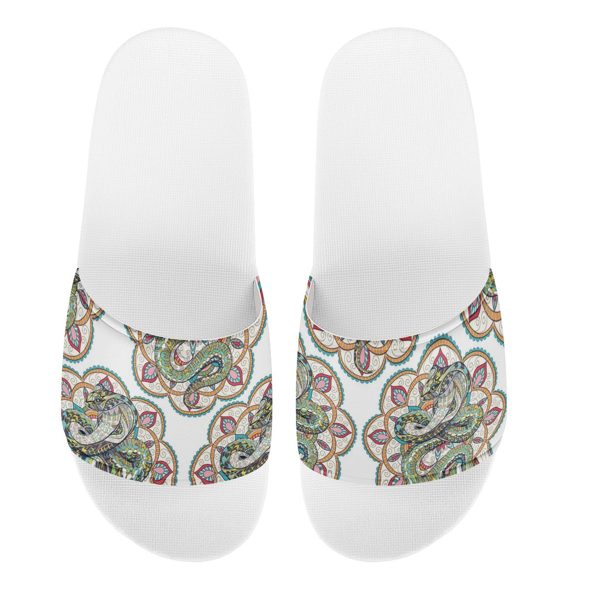 Mandala Custom Slide Shoes