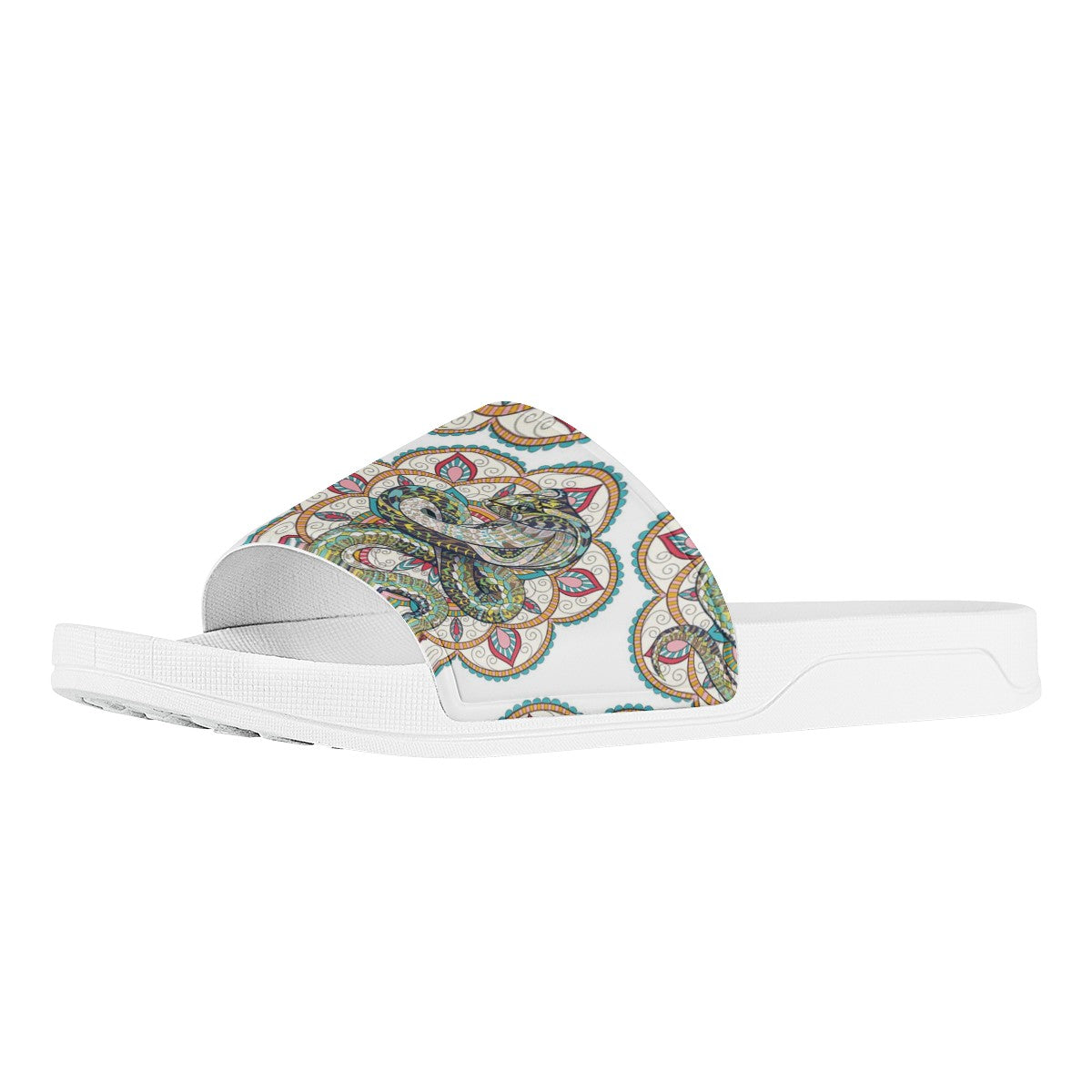 Mandala Custom Slide Shoes