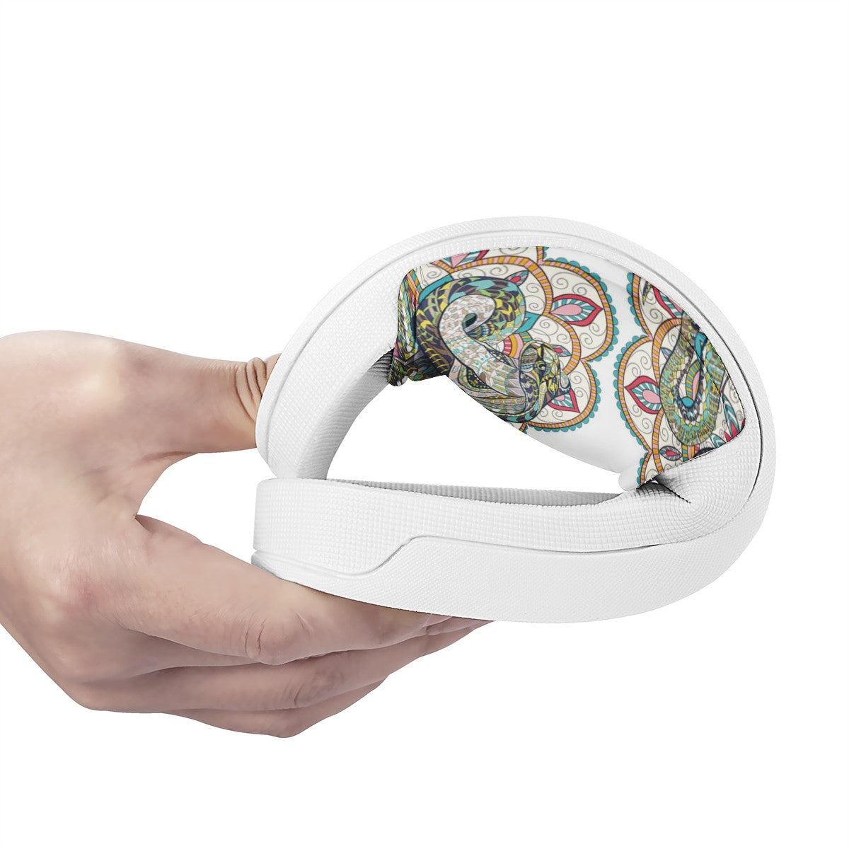 Mandala Custom Slide Shoes