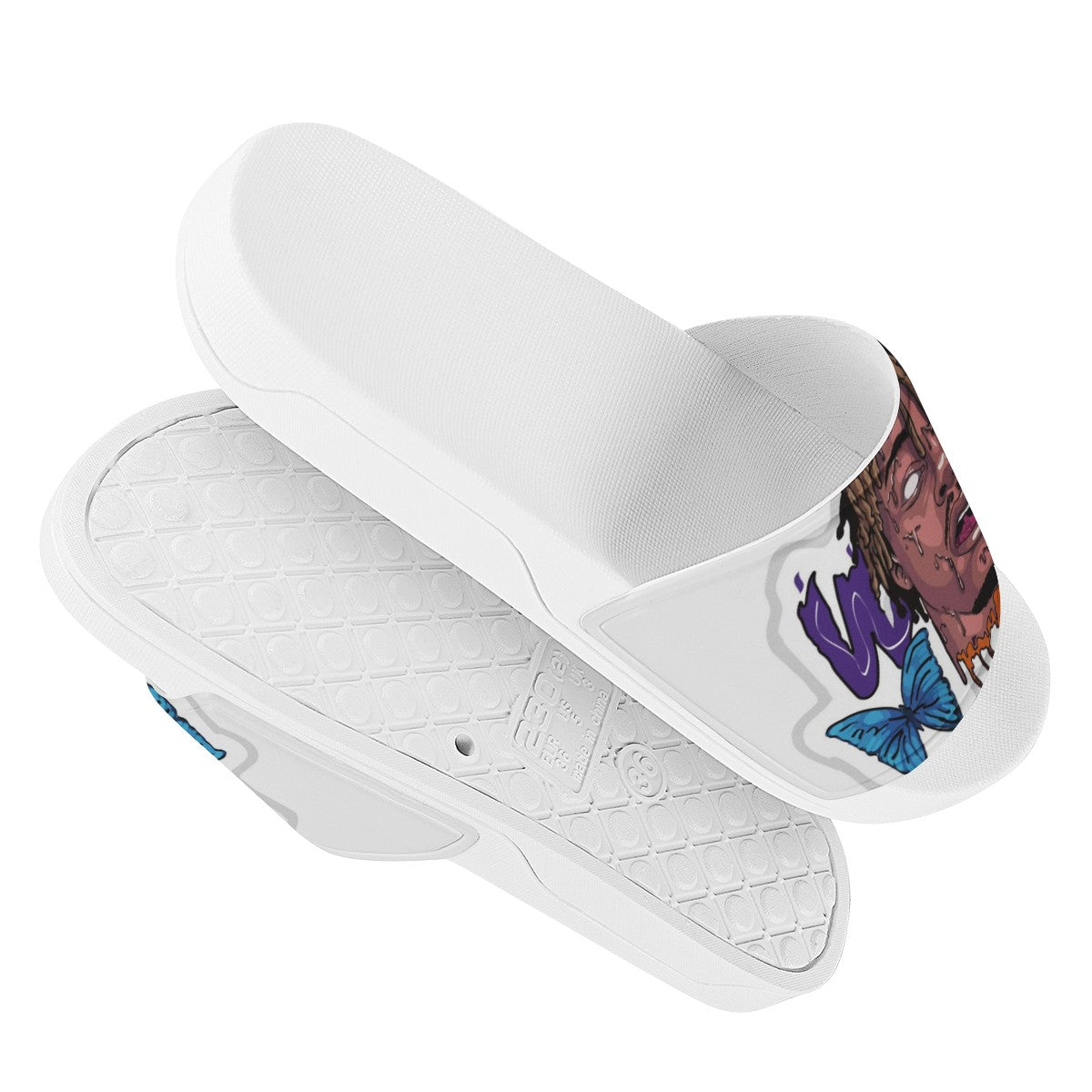 Juice Wrld Custom Slide Shoes