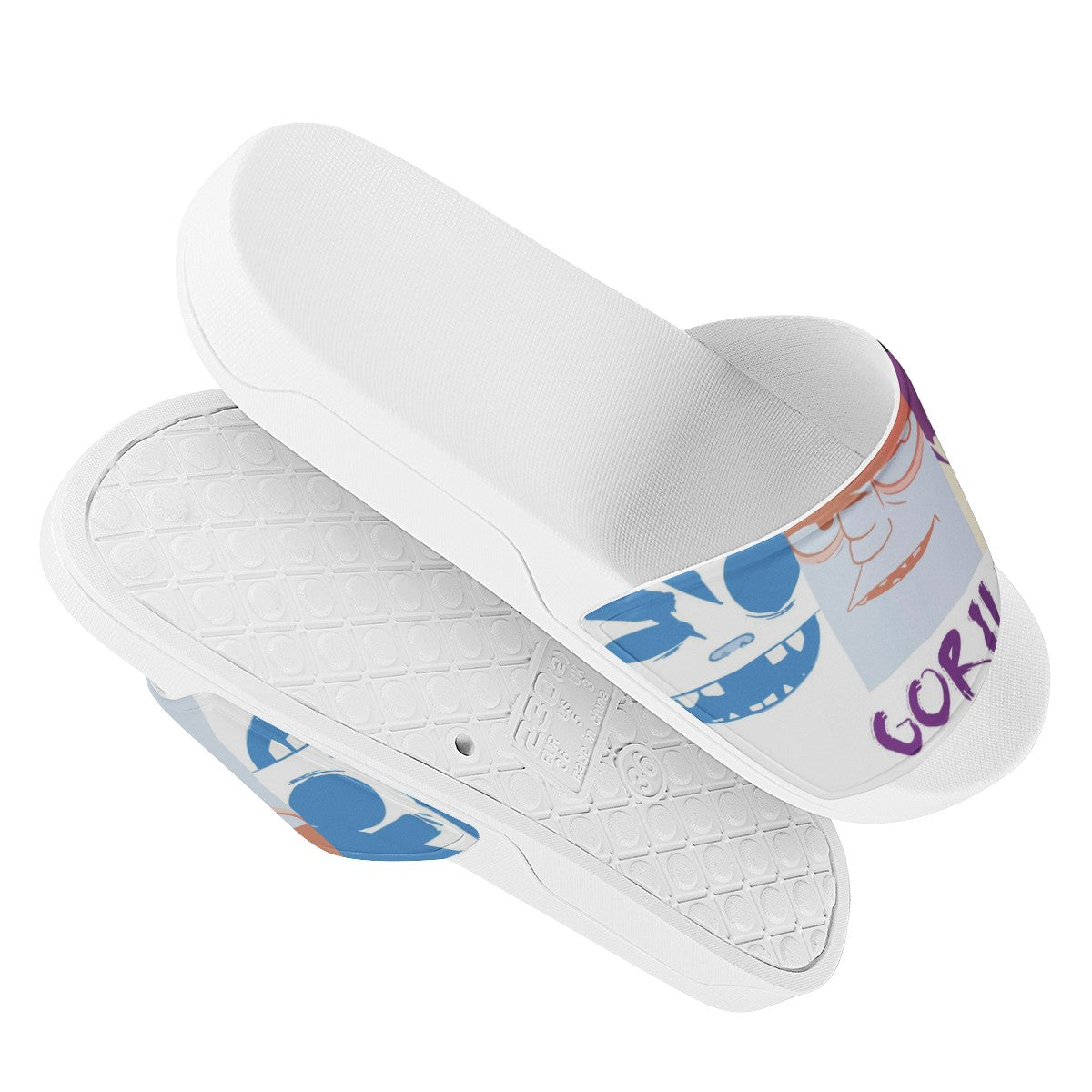 Gorillaz Custom Slide Shoes