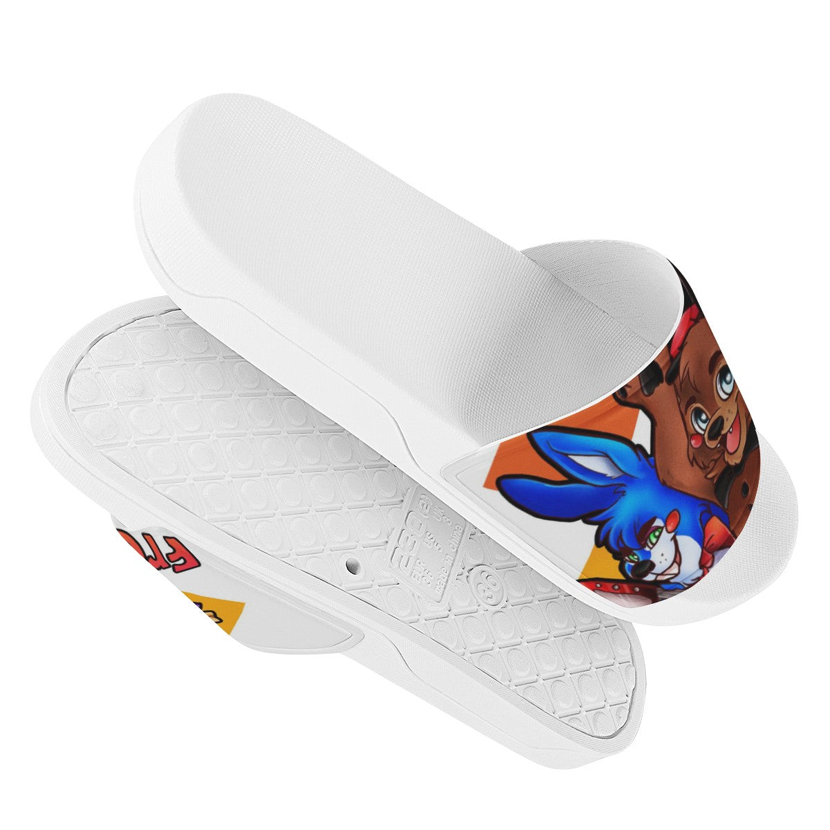 Five Nights At Freddy&#39;s Custom Slide Shoes