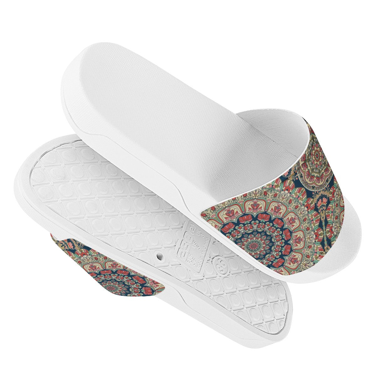Mandala Custom Slide Shoes