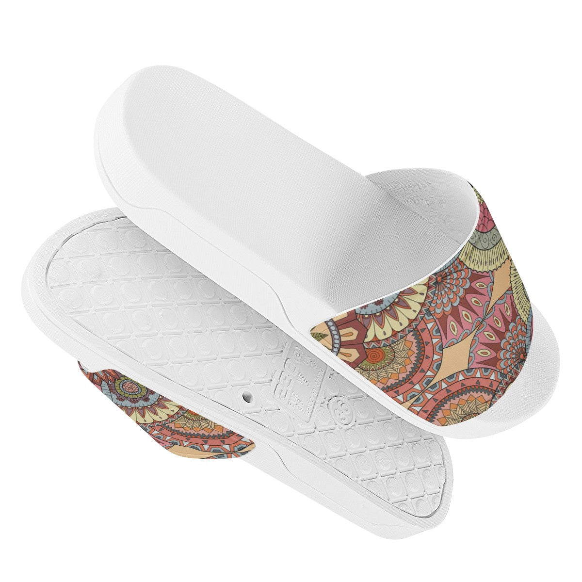 Mandala Custom Slide Shoes