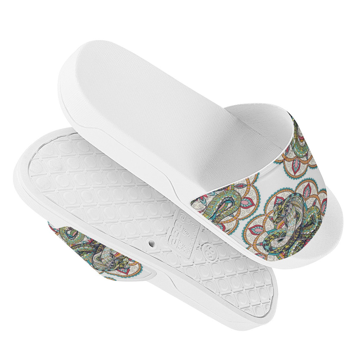 Mandala Custom Slide Shoes