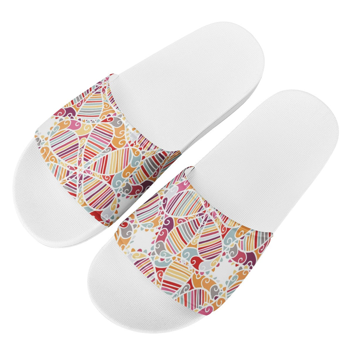 Mandala Custom Slide Shoes