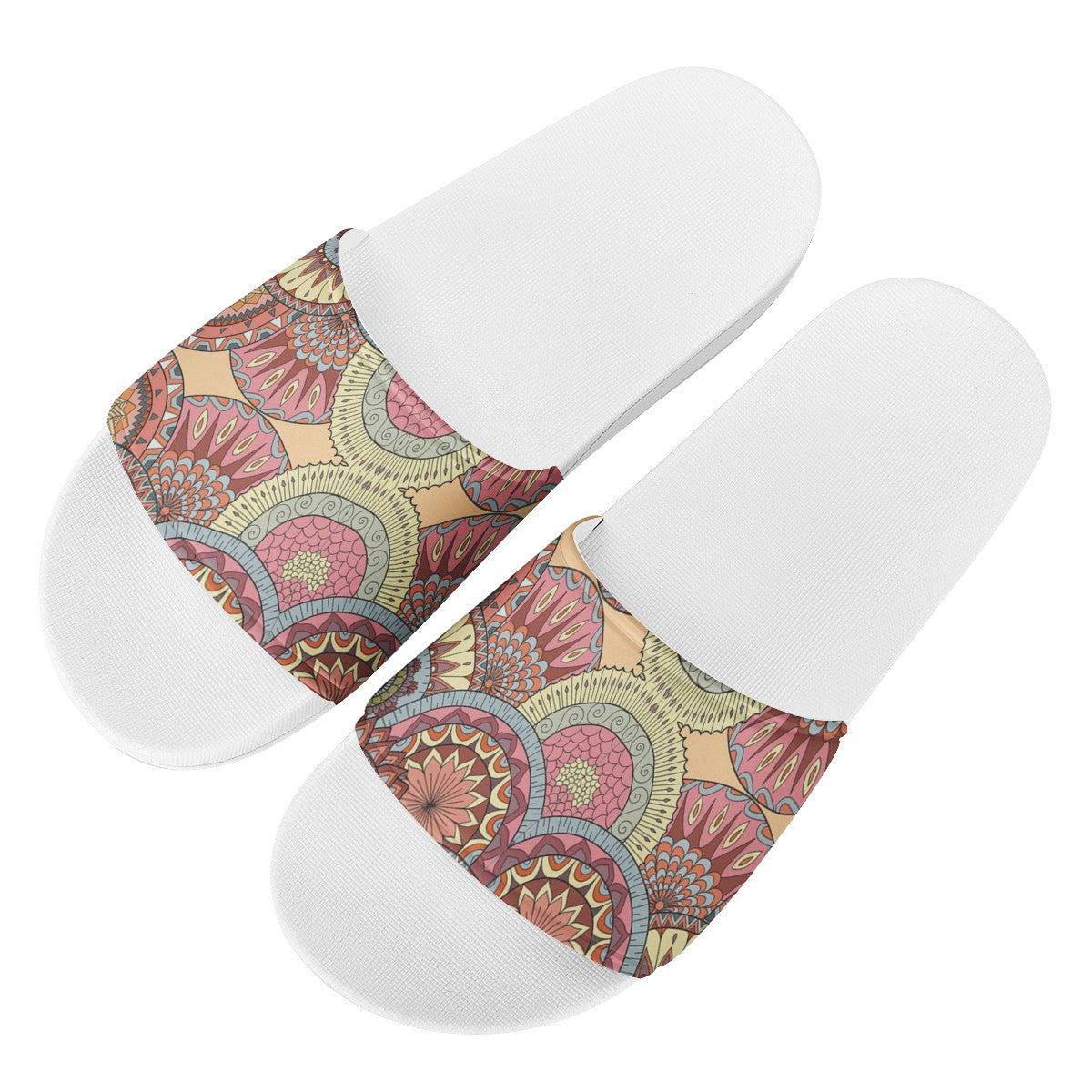 Mandala Custom Slide Shoes