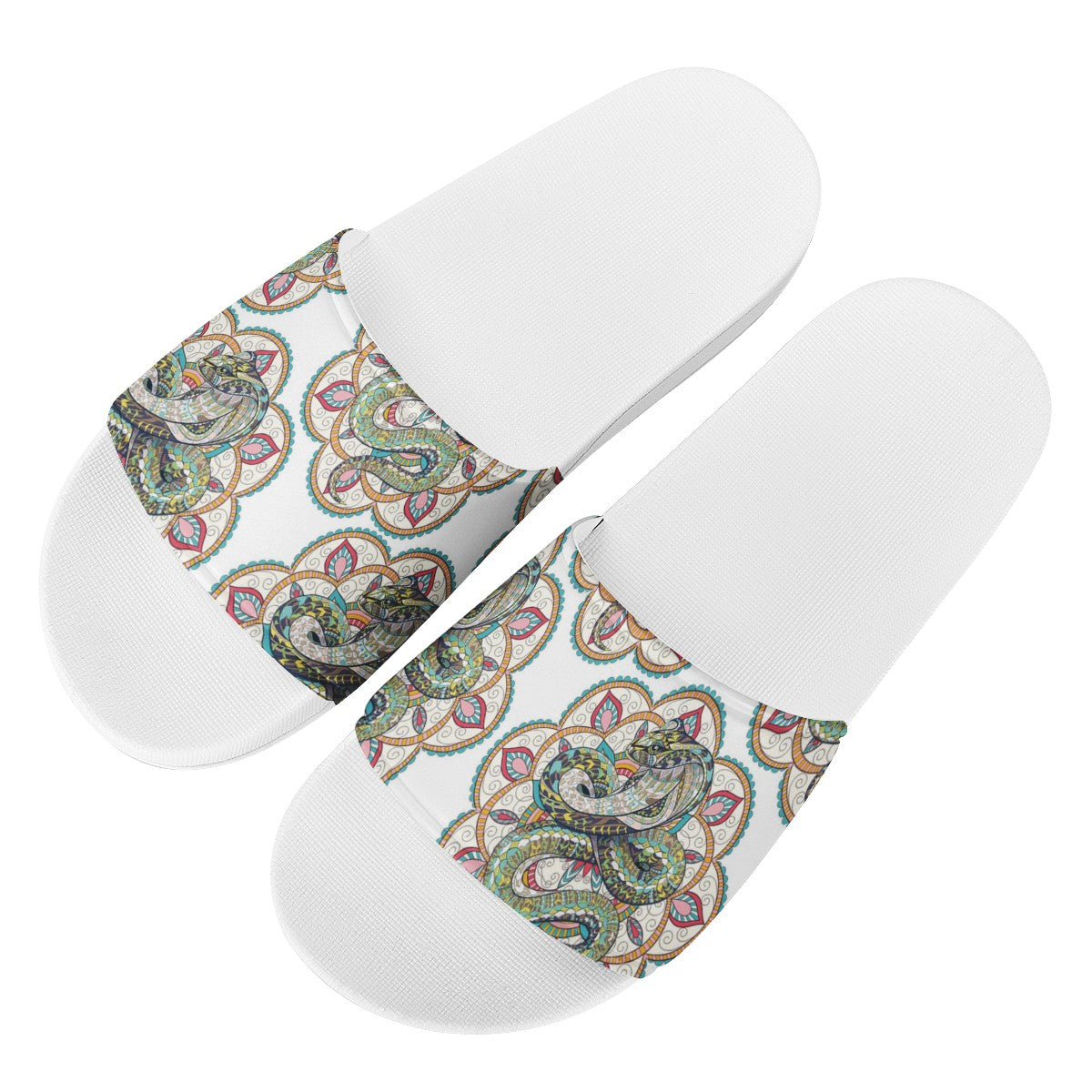 Mandala Custom Slide Shoes