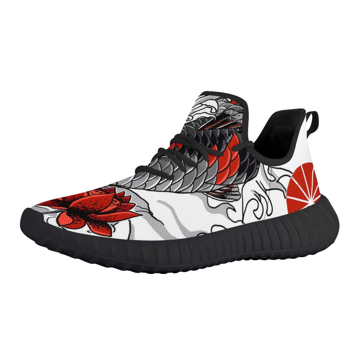 Koi Fish Custom Yeezy Walking Shoes