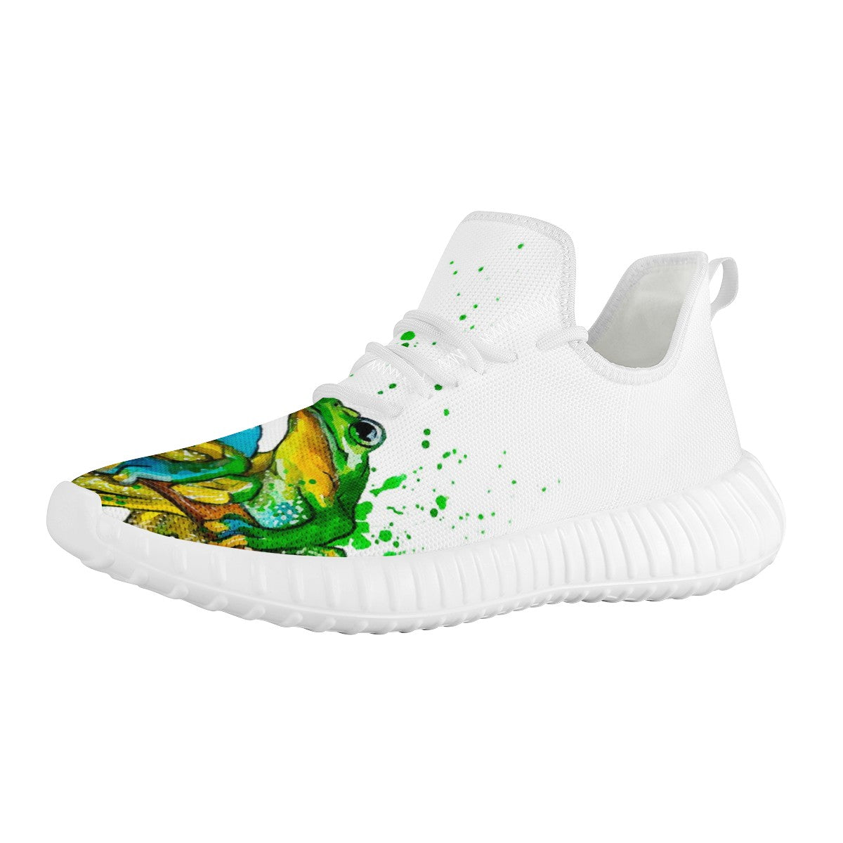 Frog Custom Yeezy Walking Shoes