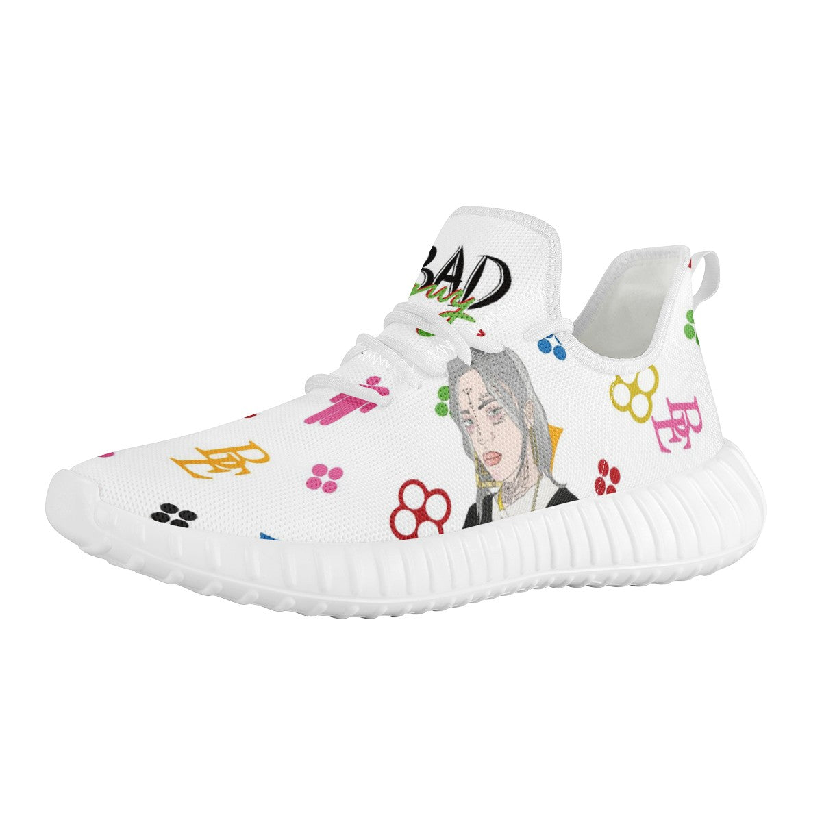 Billie Eilish Custom Yeezy Walking Shoes