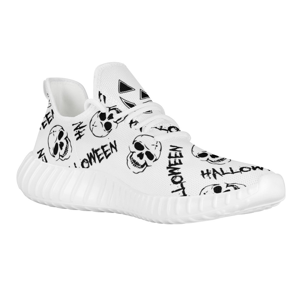 halloween New White Mesh Knit Sneakers New White Mesh Knit Sneakers