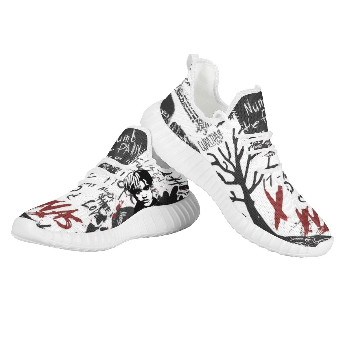 XXXTentacion Custom Yeezy Walking Shoes