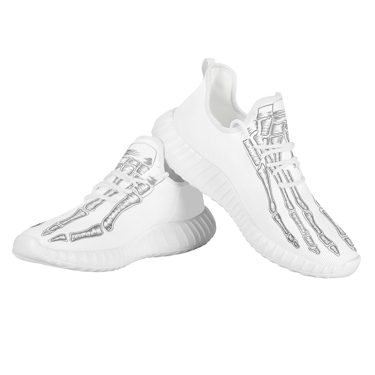 halloween New White Mesh Knit Sneakers New White Mesh Knit Sneakers