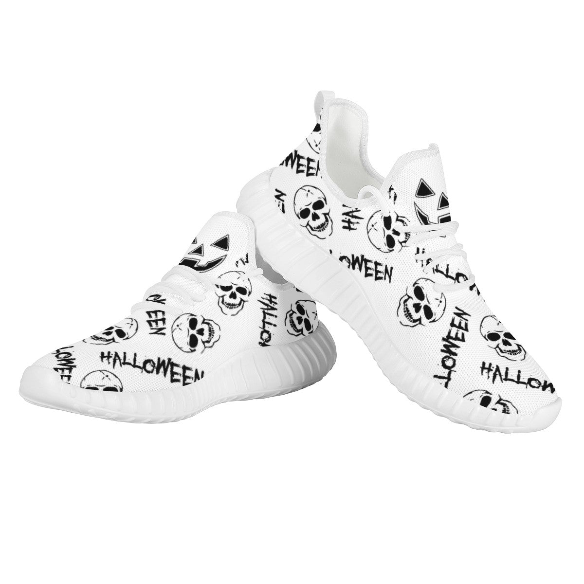 halloween New White Mesh Knit Sneakers New White Mesh Knit Sneakers