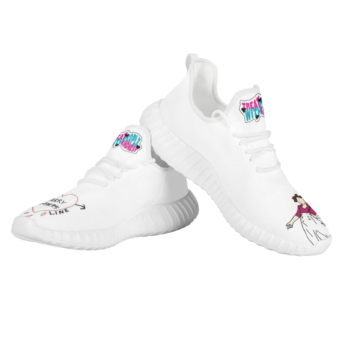 Harry Styles Mesh Knit Sneaker Yeezy