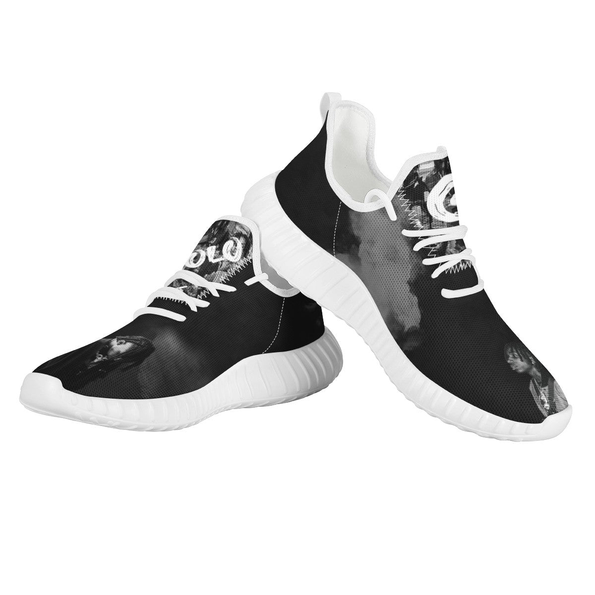 Polo G Mesh Knit Sneaker Yeezy