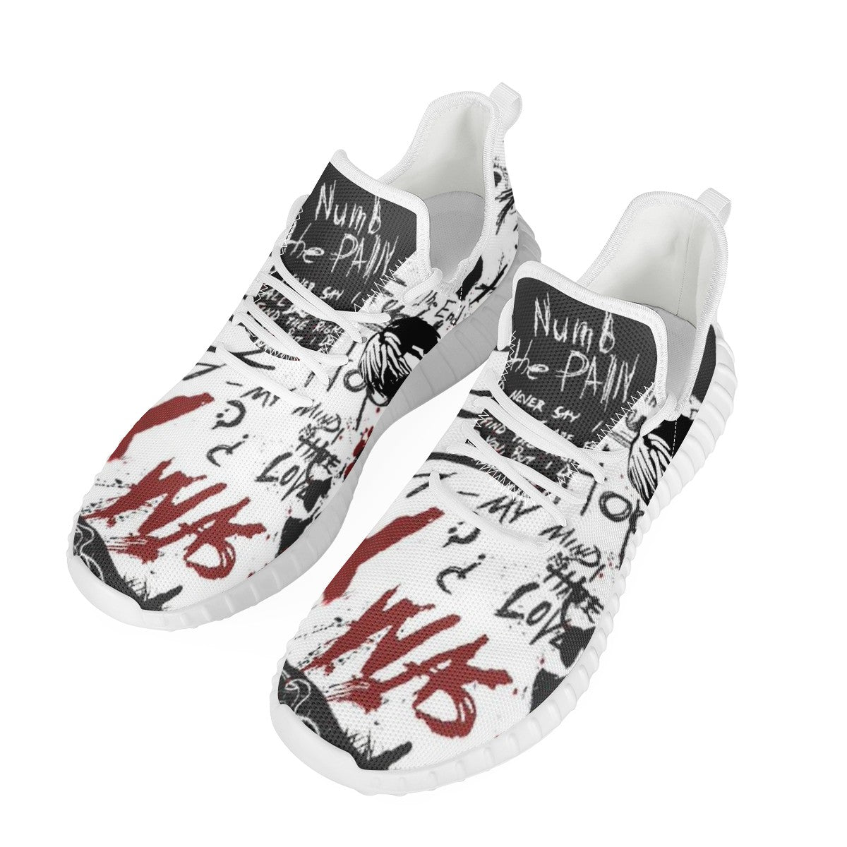 XXXTentacion Custom Yeezy Walking Shoes