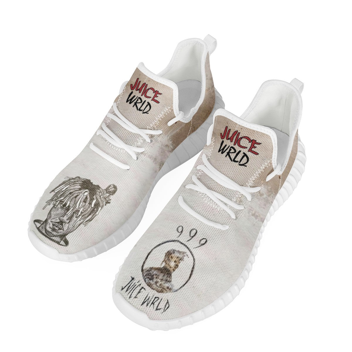 Juice Wrld Mesh Knit Sneaker Yeezy