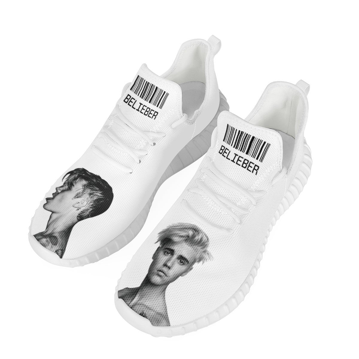 Justin Bieber Mesh Knit Sneaker Yeezy