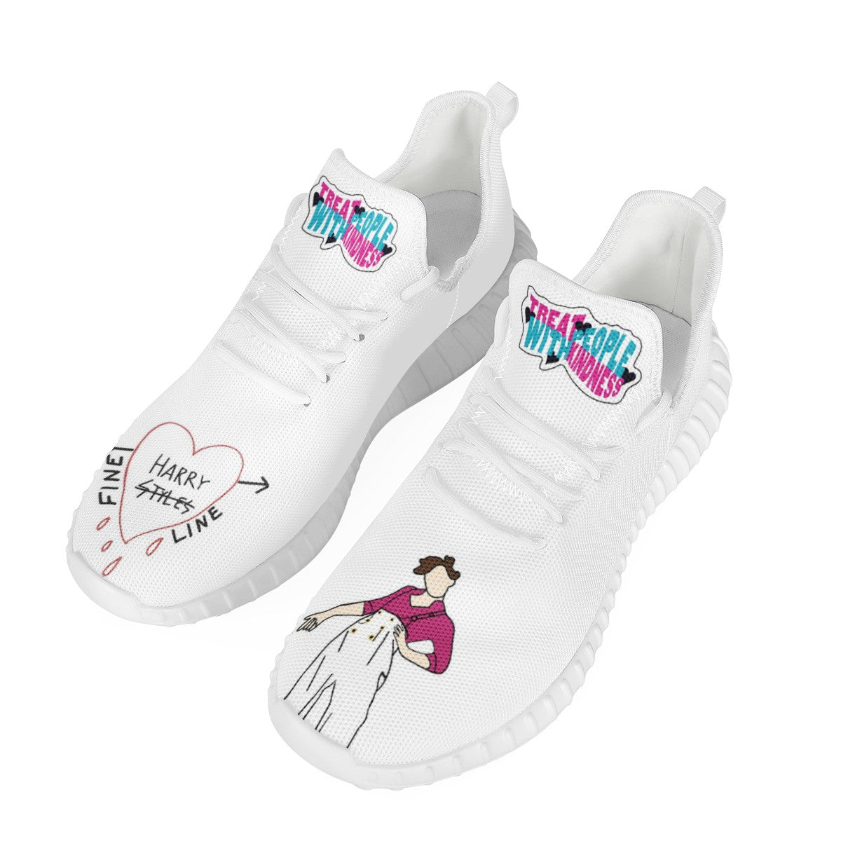 Harry Styles Mesh Knit Sneaker Yeezy