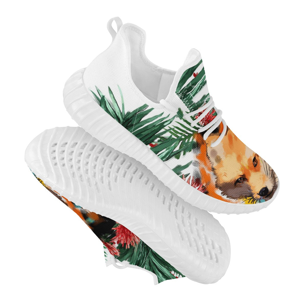 Fox Custom Yeezy Walking Shoes