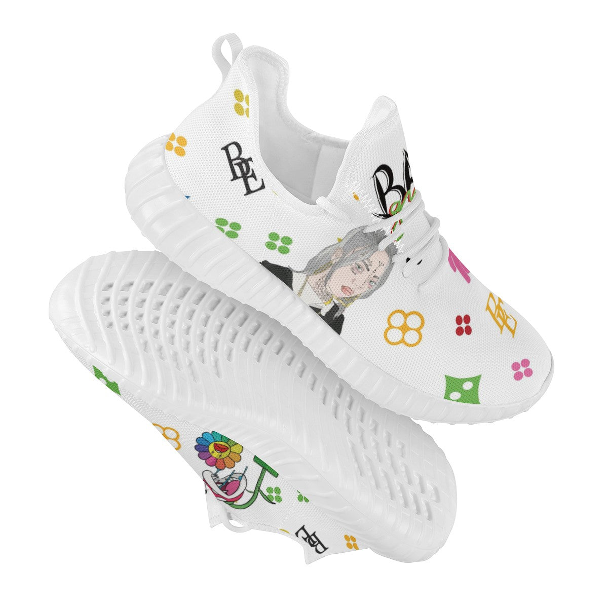 Billie Eilish Custom Yeezy Walking Shoes