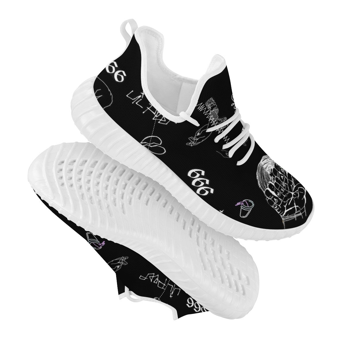 Lil Peep Mesh Knit Sneaker Yeezy