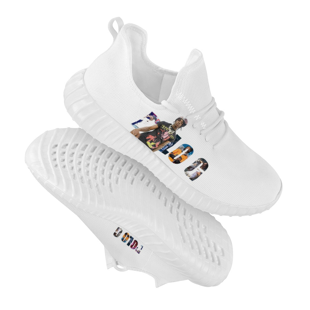 Polo G Mesh Knit Sneaker Yeezy