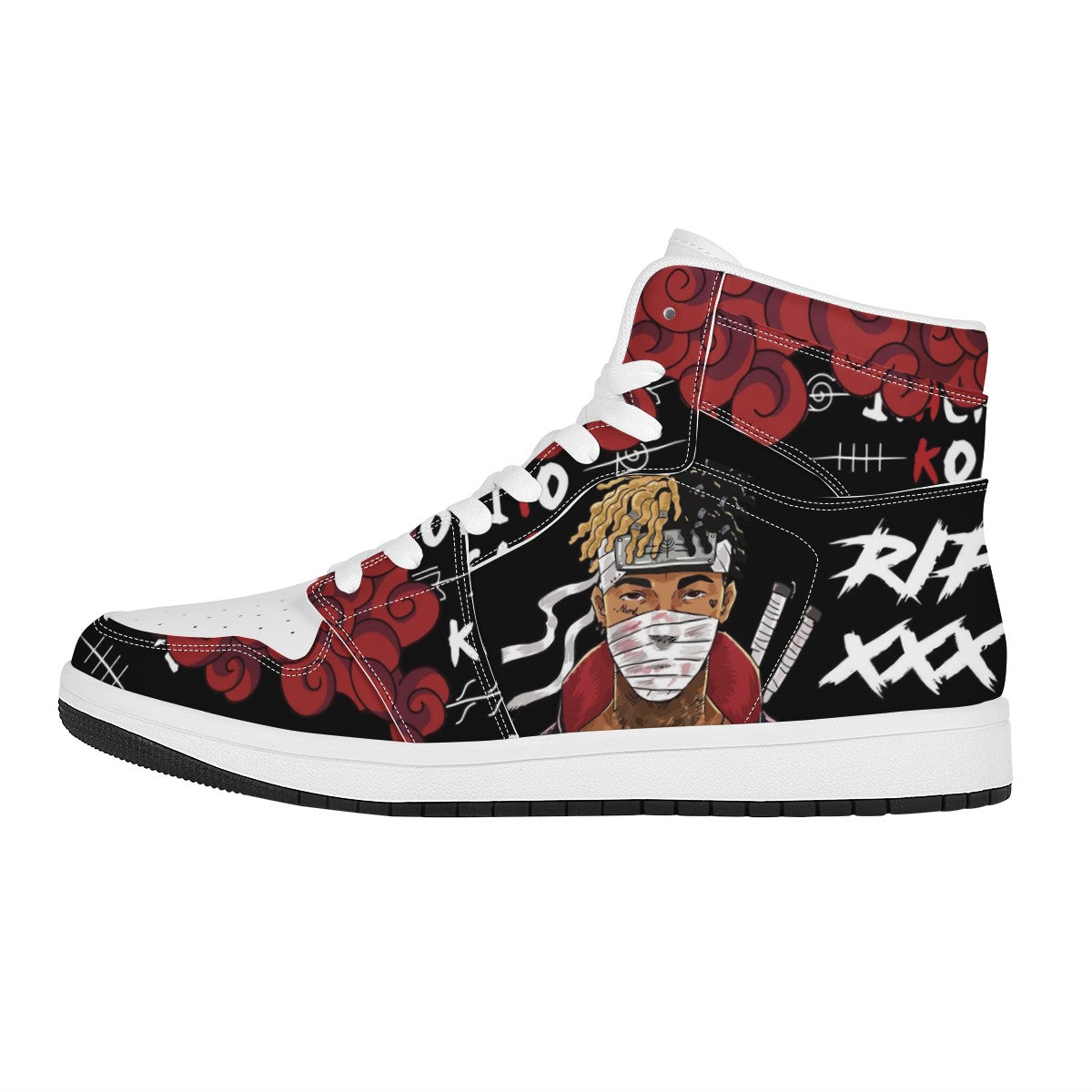 XXXTentacion High Top Leather Sneaker