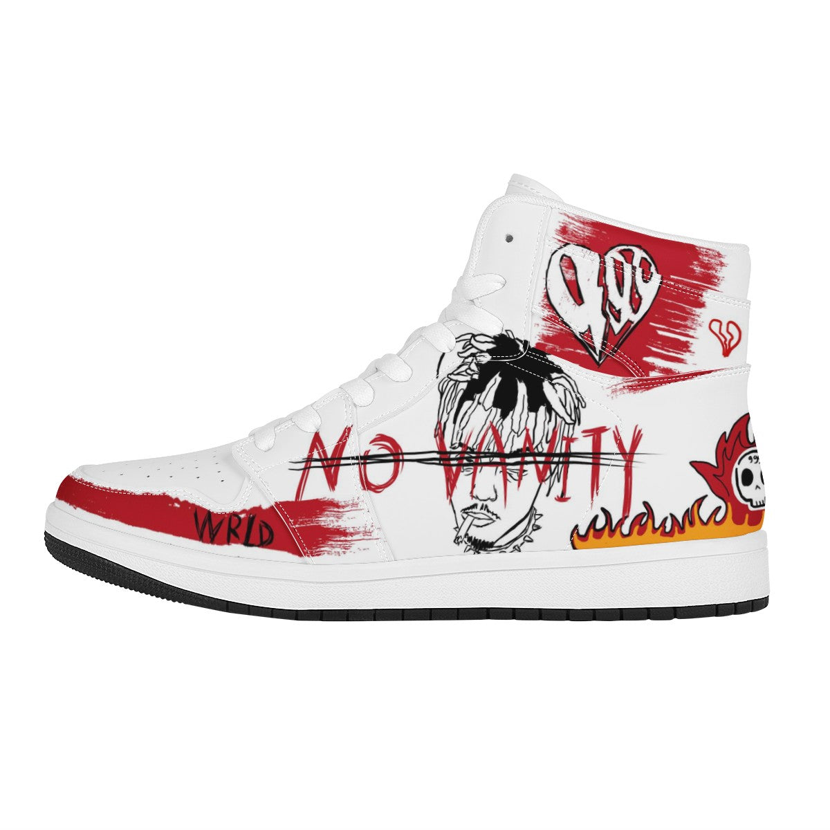 Juice Wrld No Vanity Custom Nike Air Jordan 1 Leather Sneaker