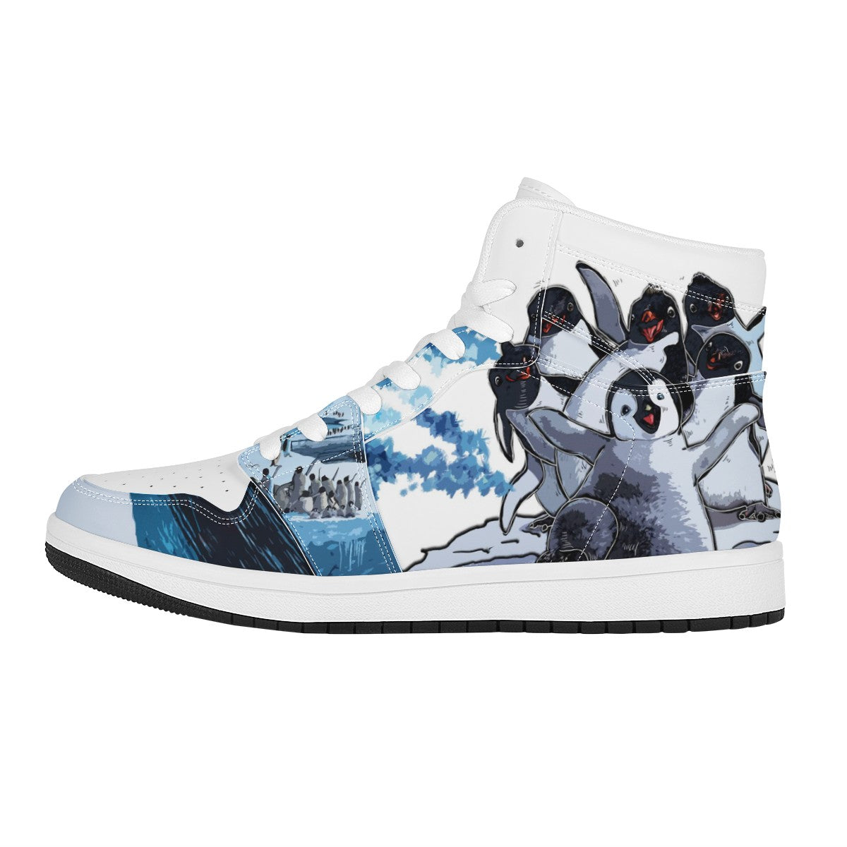 Penguin Island Custom Nike Air Jordan 1 Leather Sneaker