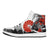 Koi Fish Custom Nike Air Jordan 1 Leather Sneaker