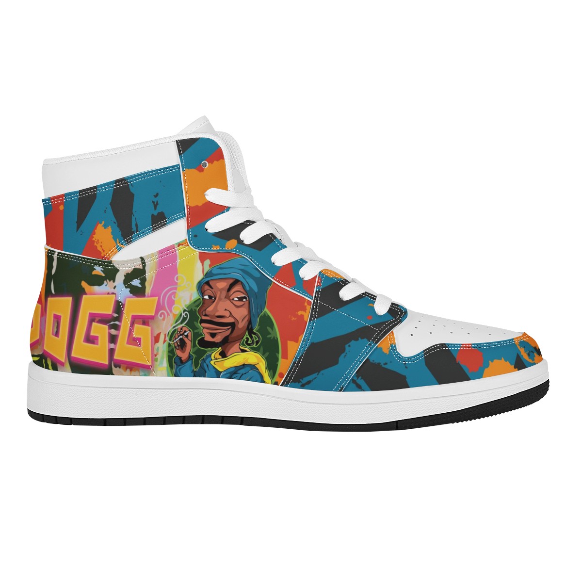 Snoop Dogg High Top Leather Sneaker
