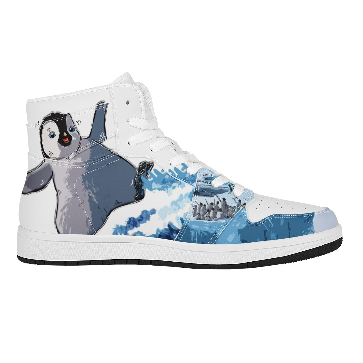 Penguin Island Custom Nike Air Jordan 1 Leather Sneaker