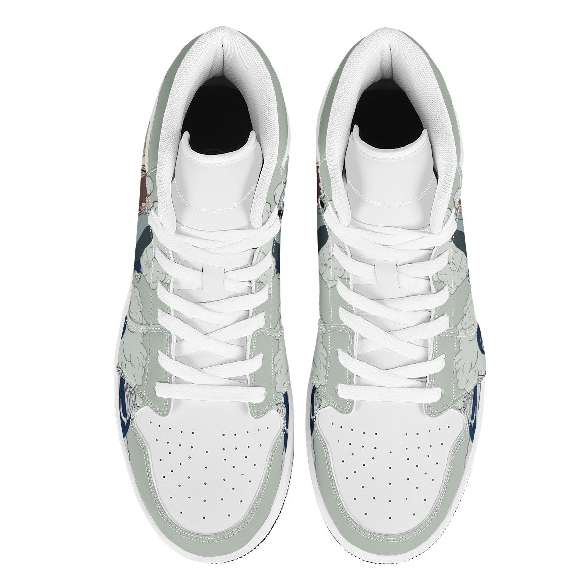 Megalodon Custom Nike Air Jordan 1 Leather Sneaker