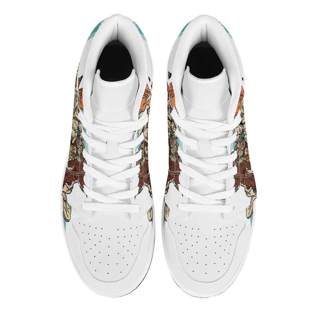 Wounded Tiger Custom Nike Air Jordan 1 Leather Sneaker