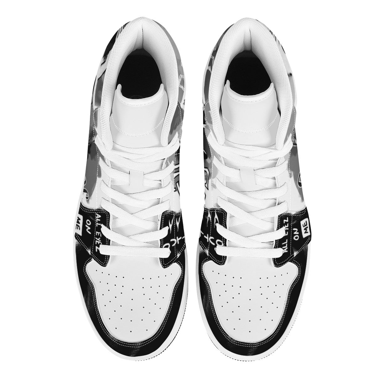 Tupac Shakur Custom Nike Air Jordan 1 Leather Sneaker